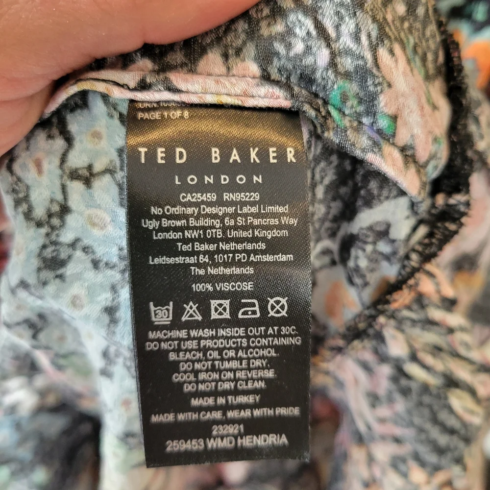 New with tags! Ted Baker London Hendria Mini Dress - Picture 6 of 9